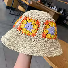 Orange & Blue Bucket Hat