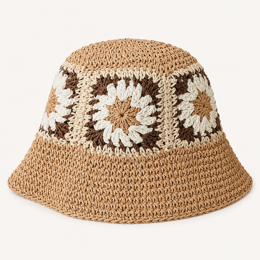 Beige Bucket Hat