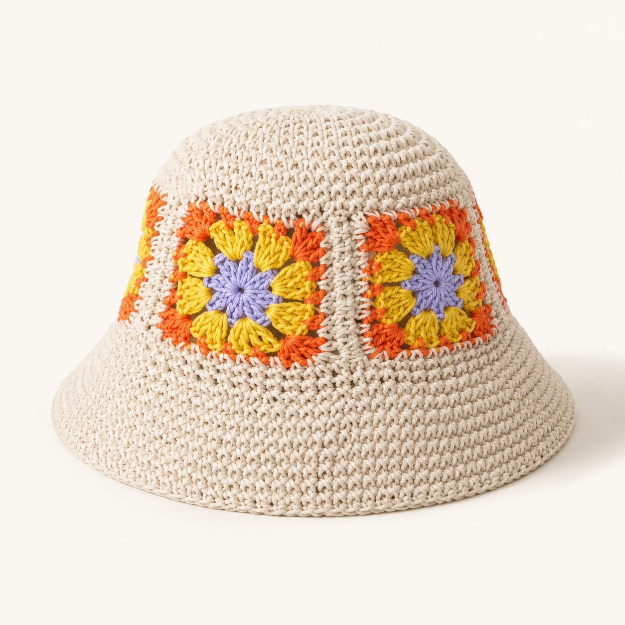 Orange & Blue Bucket Hat