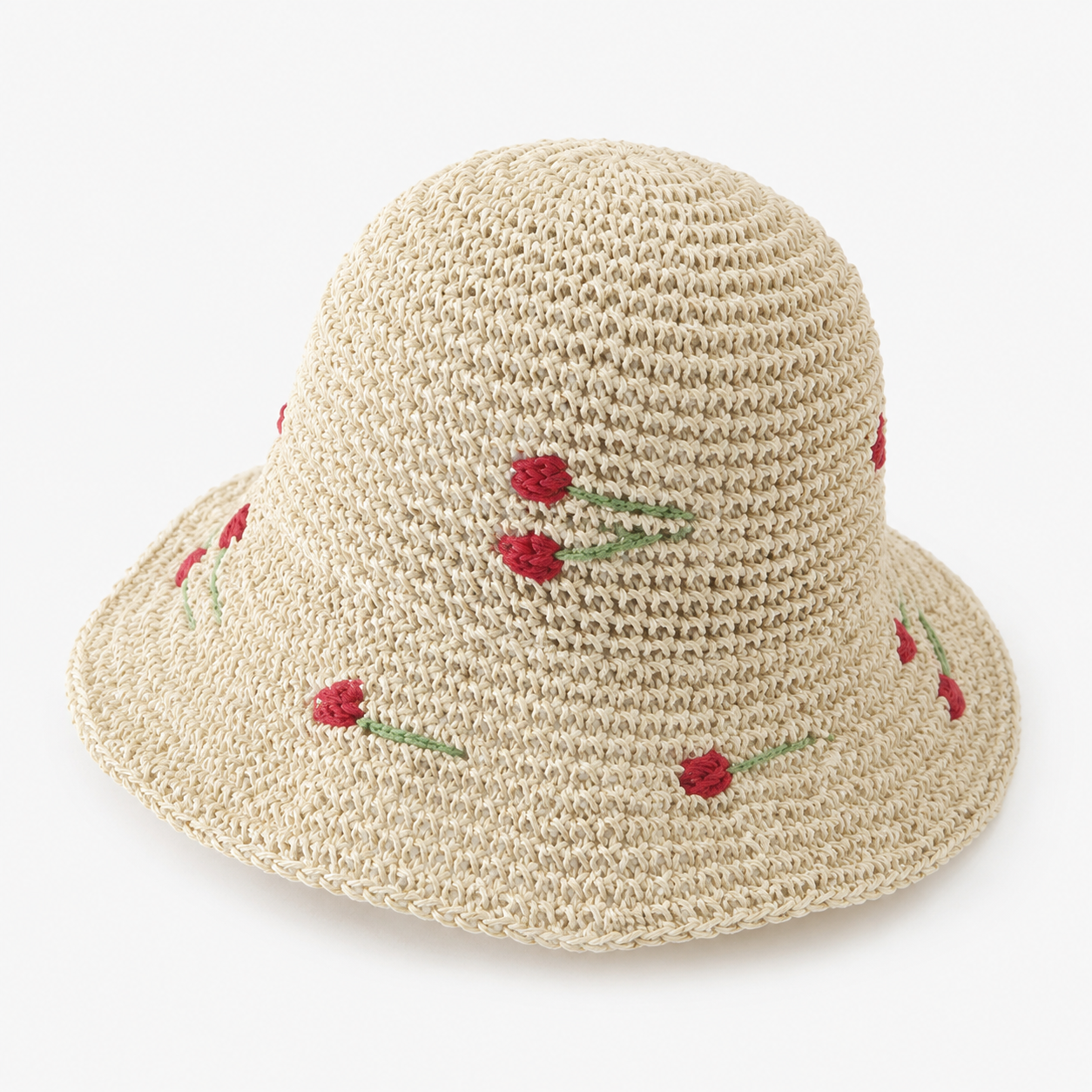 Cherry White Bucket Hat