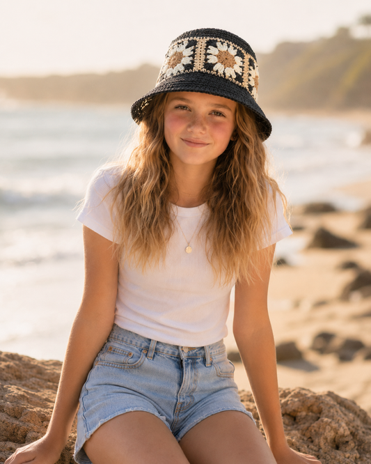 Black Bucket Hat