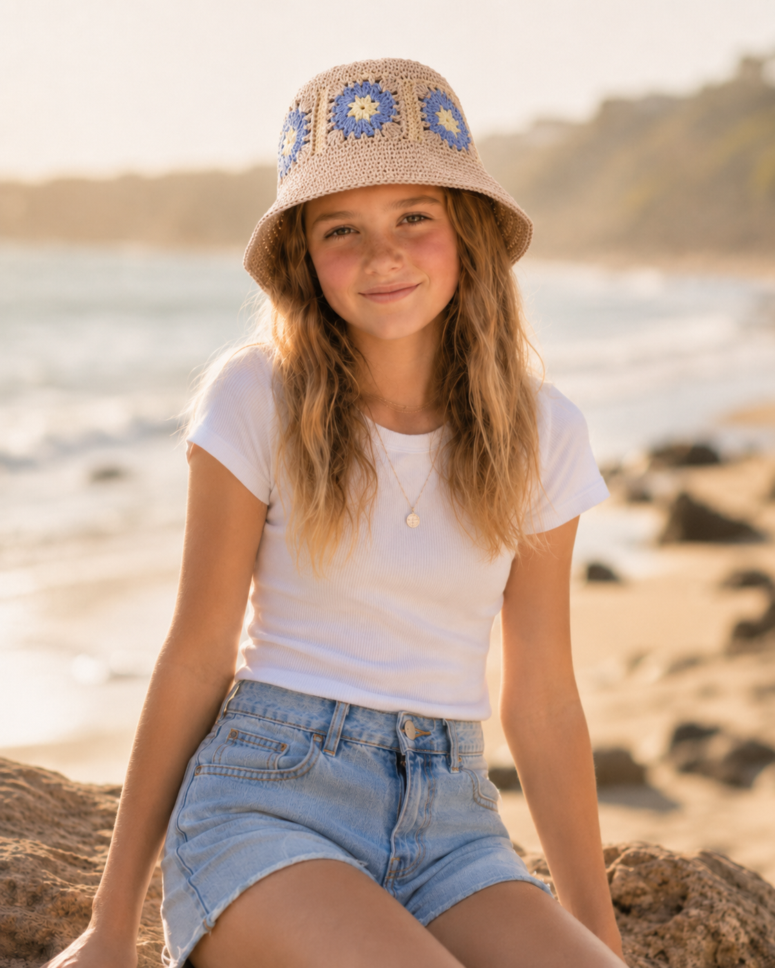 Blue Bucket Hat